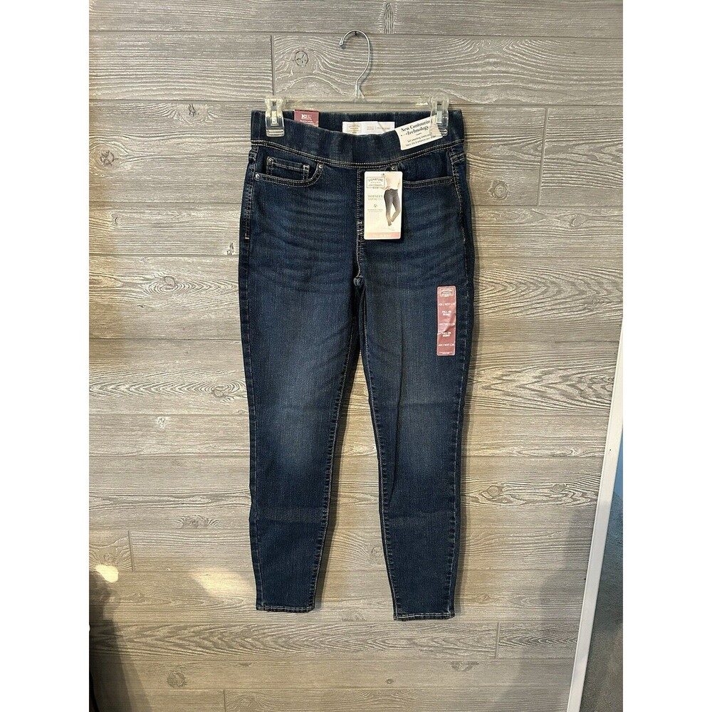 Levi & Strauss Women's Signature Gold Totally Shaping Pull On Skinny 4M 27 X 30